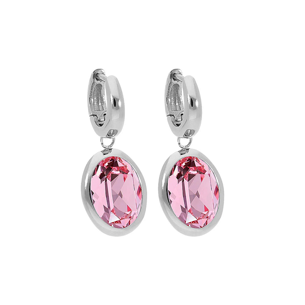 Qudo Серьги Creole TIVOLA small S light rose Qudo 310506 R/S Арт.: 310506 R/S