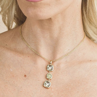 Колье METALLO E CRISTALLO  Boccadamo  XGR711DD 